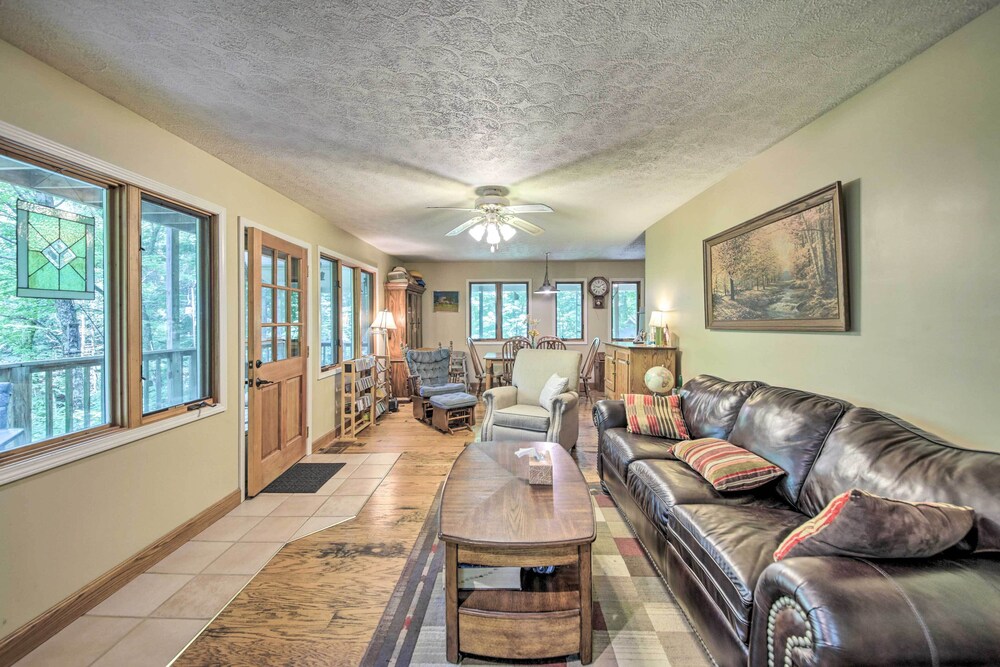 Riverside Cabin w/ 3 Decks in North Vernon! - Property Image 11
