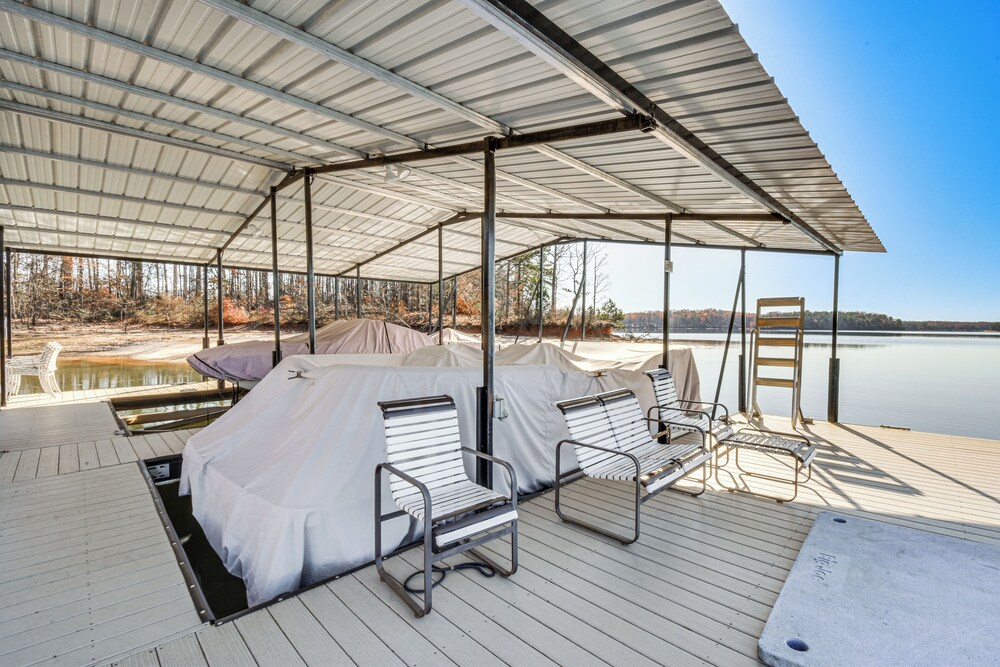 Lakefront Gem w/ Boat Dock & Patio in Fair Play
