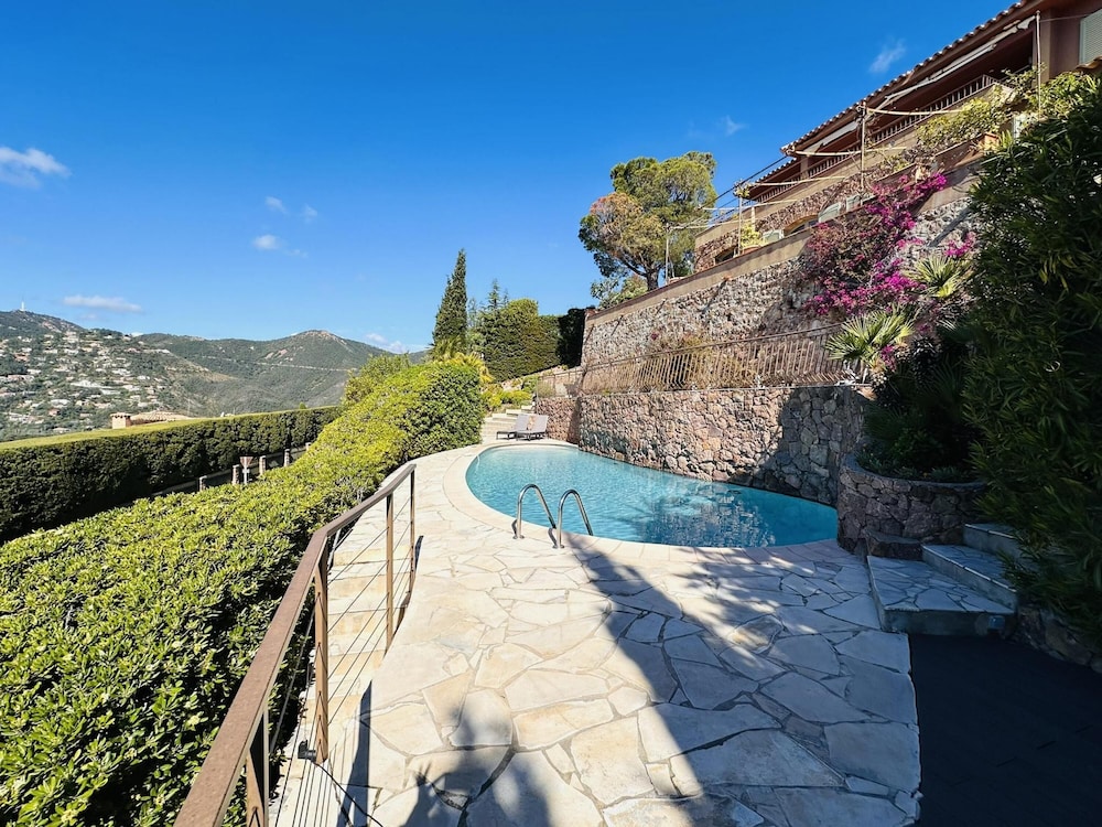 Sea View Villa in Theoule sur Mer With Pool- 2237