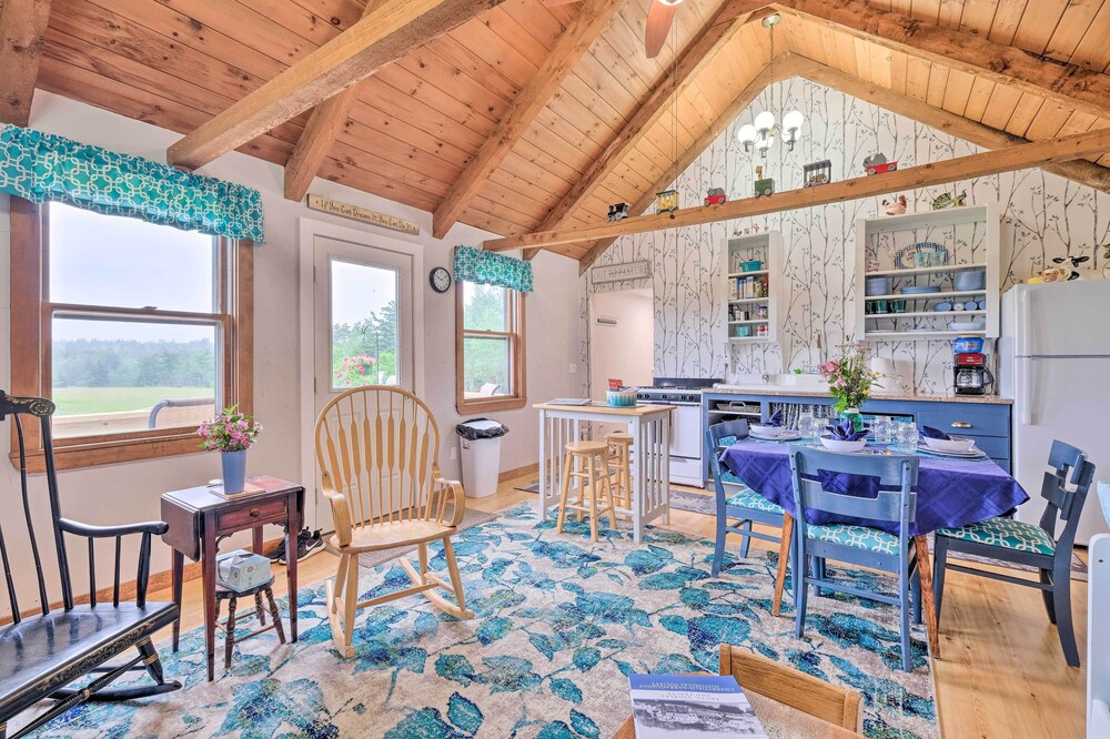 Historic Cottage on Horse Farm: Firepit & BBQ view 3
