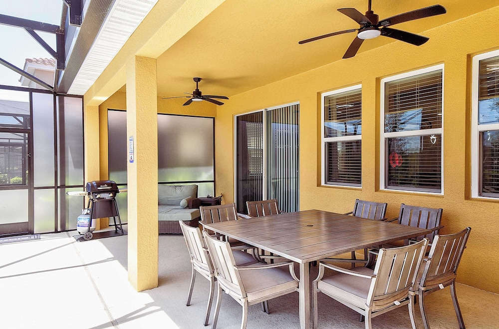 7643 Beautiful 6-bedroom Family Home With Private Pool Near Disney World