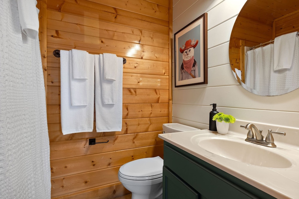 Bears Den Way Resort Cabin w Games Hot Tub View Mins From Dollywood