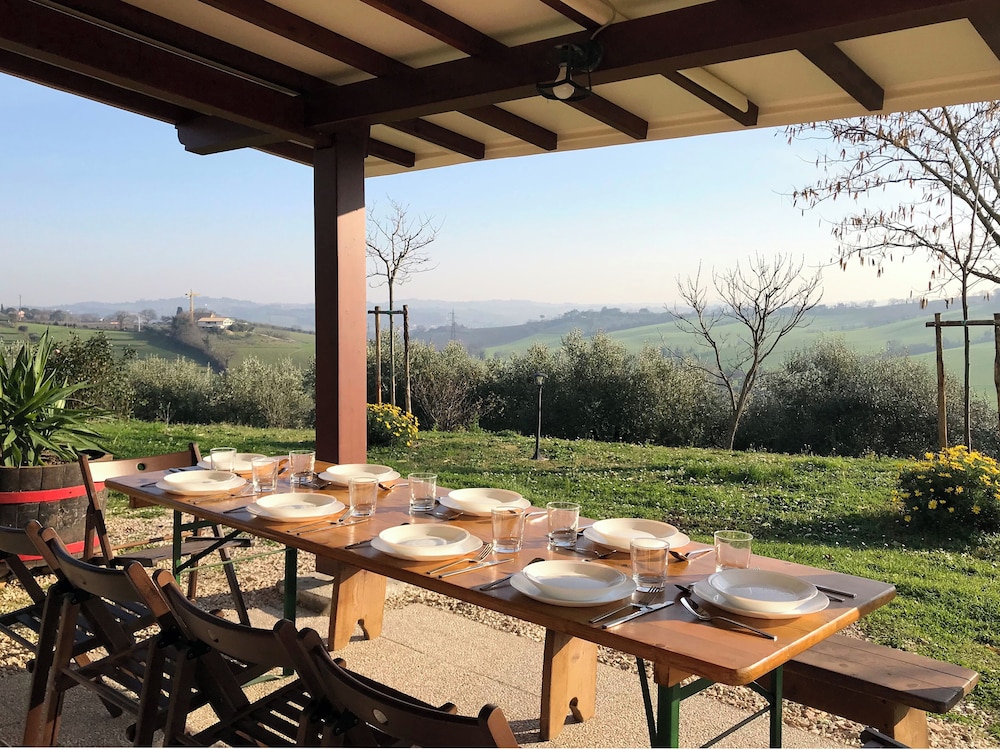 Historic House With Swimming Pool, Barbecue, gym in Senigallia - The Quercia
