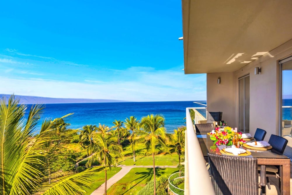 Honua Kai 2 Free Rental Cars KBM Resorts Extra Large Lanai 2 Units, 5 Bedrooms HK Ml-1904