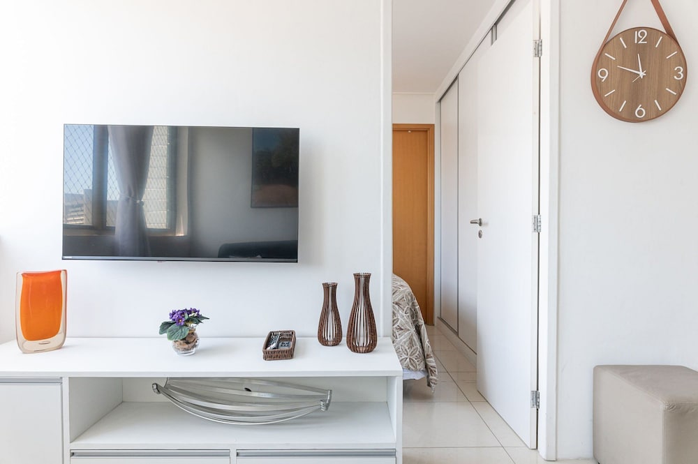 109 Flat completo e acolhedor nas Graças