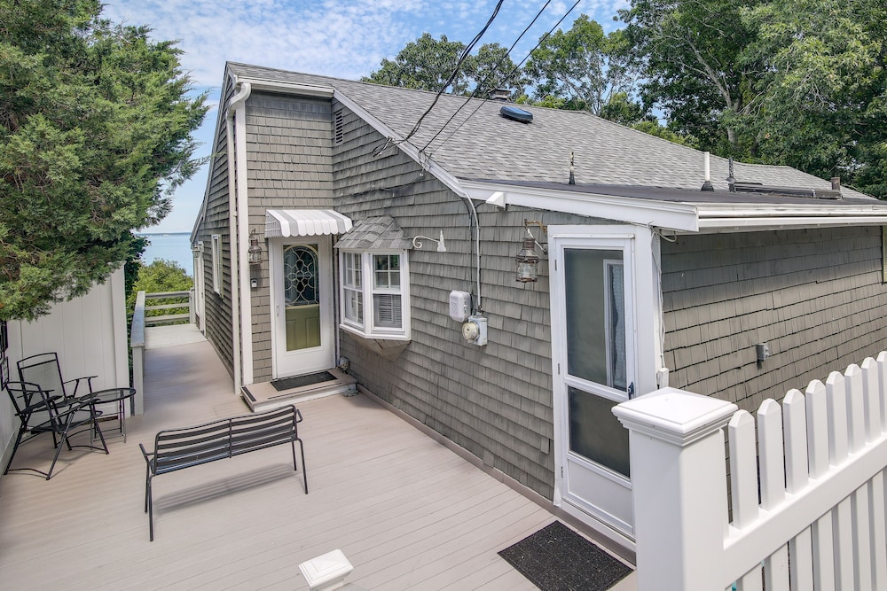 Bayfront Plymouth Gem w/ Sunroom, Steps to Shore!
