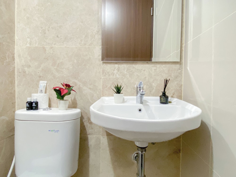 Modern Neutral Studio Room Transpark Cibubur Apartment