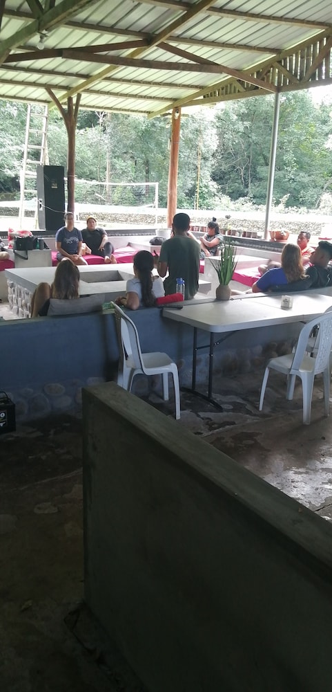 waterfall hostel