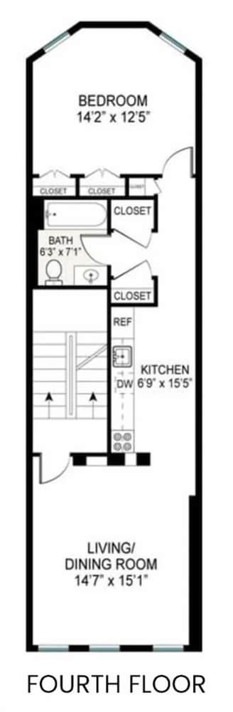 Cypress Court III by Rove Travel 1BR Harlem Apt