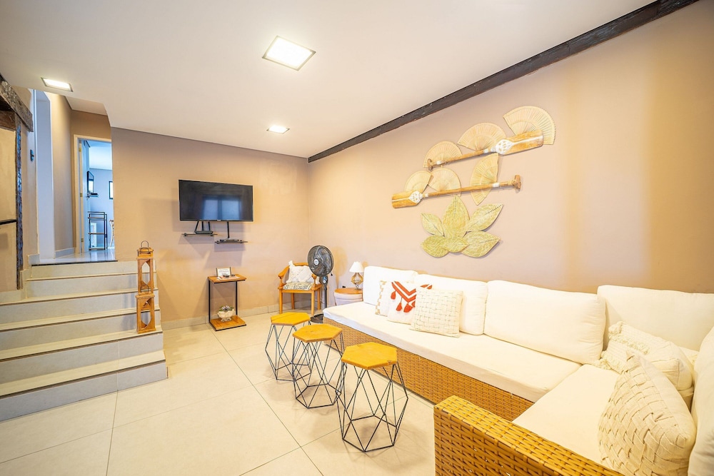 Bz25 Casa com Pisc Geribá 250m da Praia