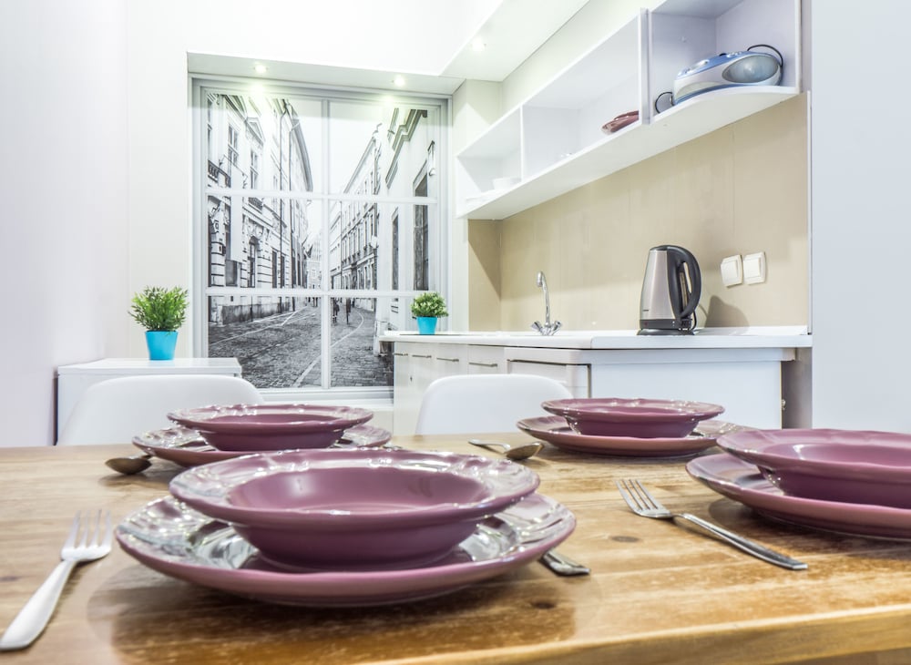 Apartament Idylla en Kraków — kitchen