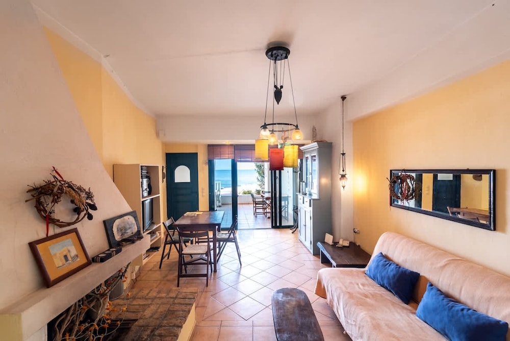 Seafront Agrilis Escape - Serenity and Views
