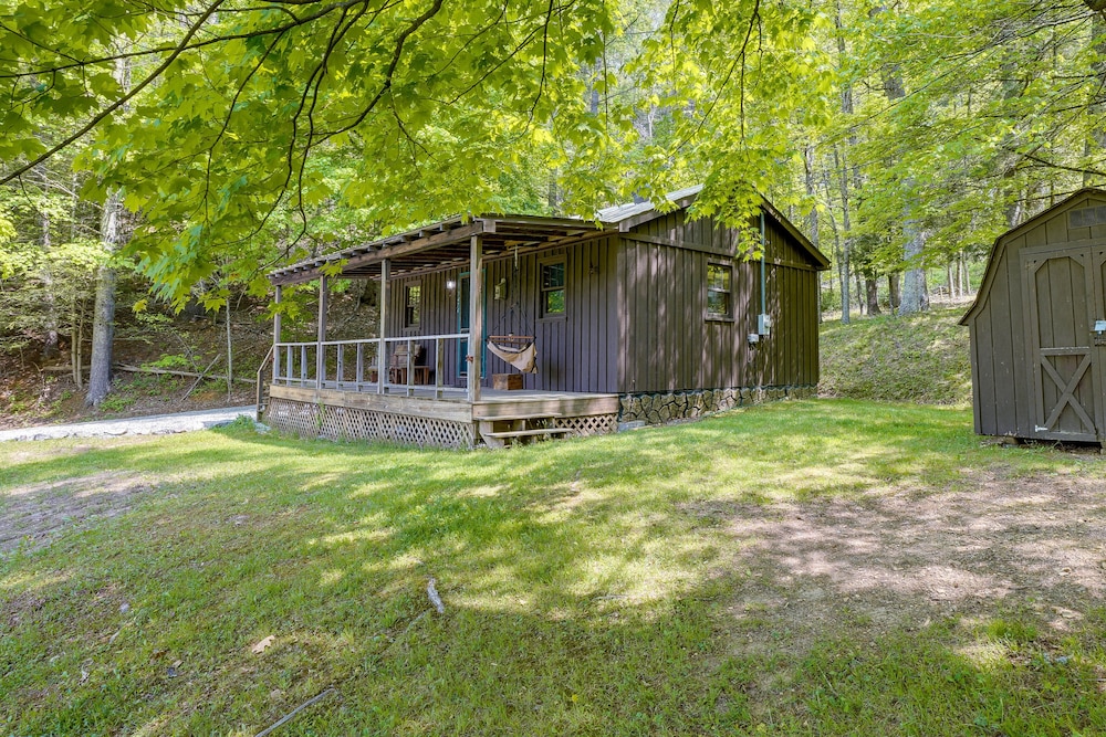 Cozy Green Bank Cabin ~ 2 Mi to Observatory! view 3