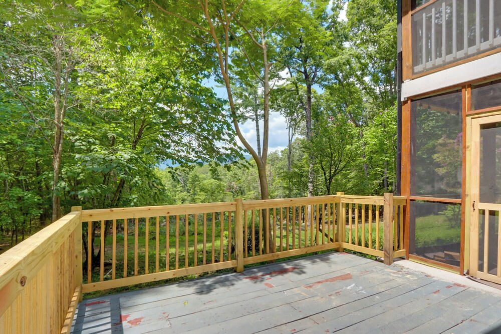 Peaceful Ellijay Getaway w/ Screened Porch & View! view 5