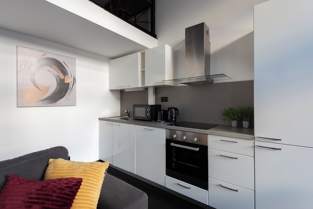 Apartments with balcony near center