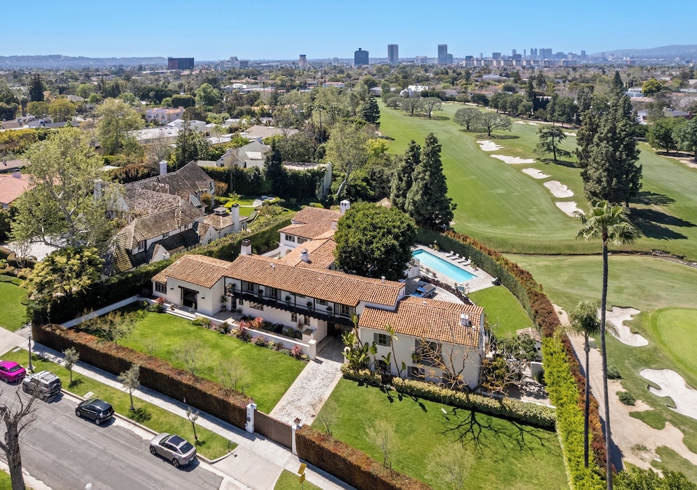 Howard Hughes Estate - Spanish Revival Gem w/ Pool, Wine Cellar & Guest House
