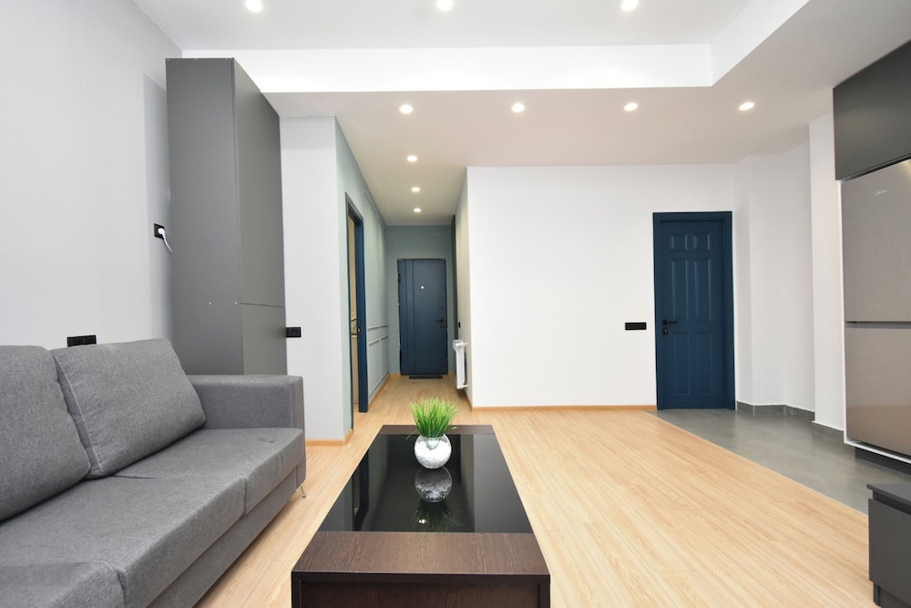 Blue door apartment on Zavaryan street