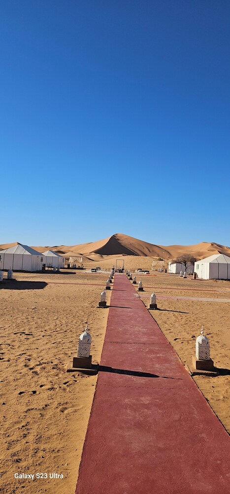 Luxury nomadic tented camp