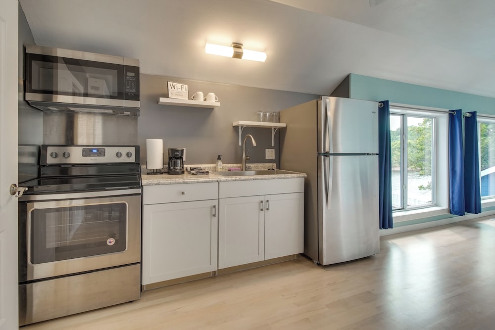 Indoor Pool + Waterfront Deck: Spacious Jay Home