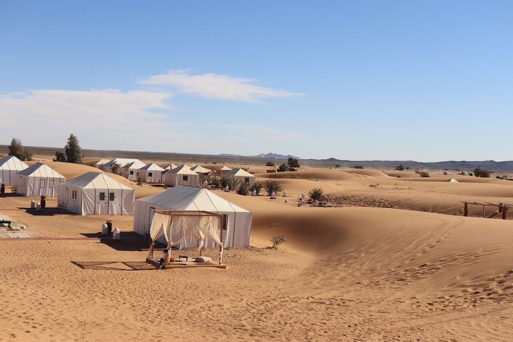 Luxury nomadic tented camp
