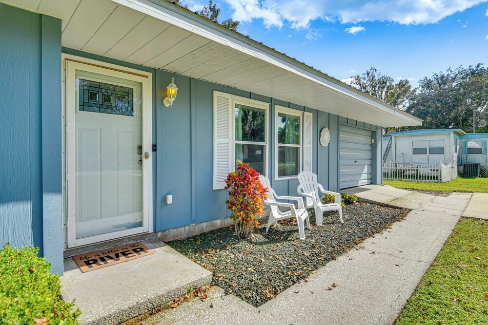 Riverside Retreat w/ Boat Dock in Sunny Astor!