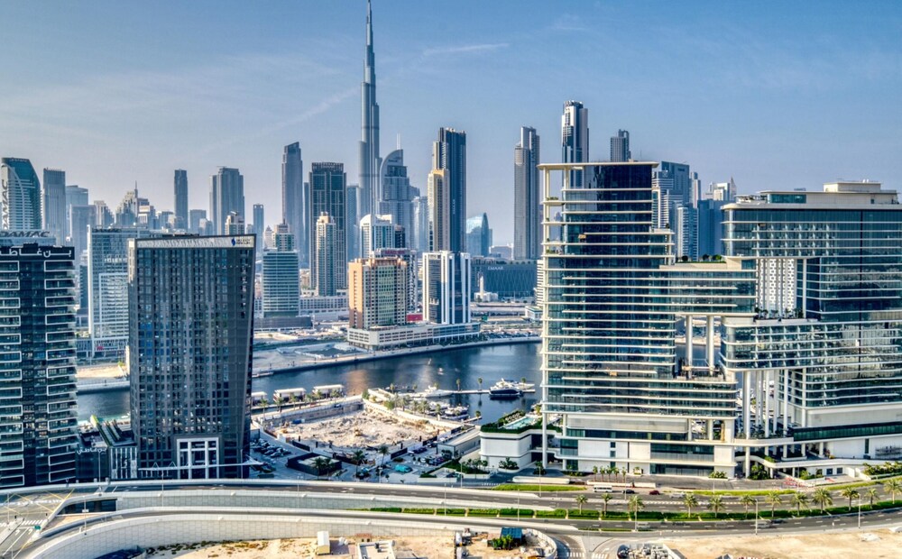 Sleek Comfy Studio w Burj Khalifa View Balcony