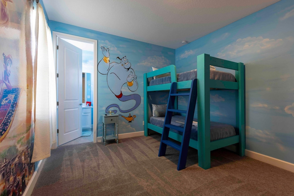 5BR Themed Family Villa Near Disney With Private Pool