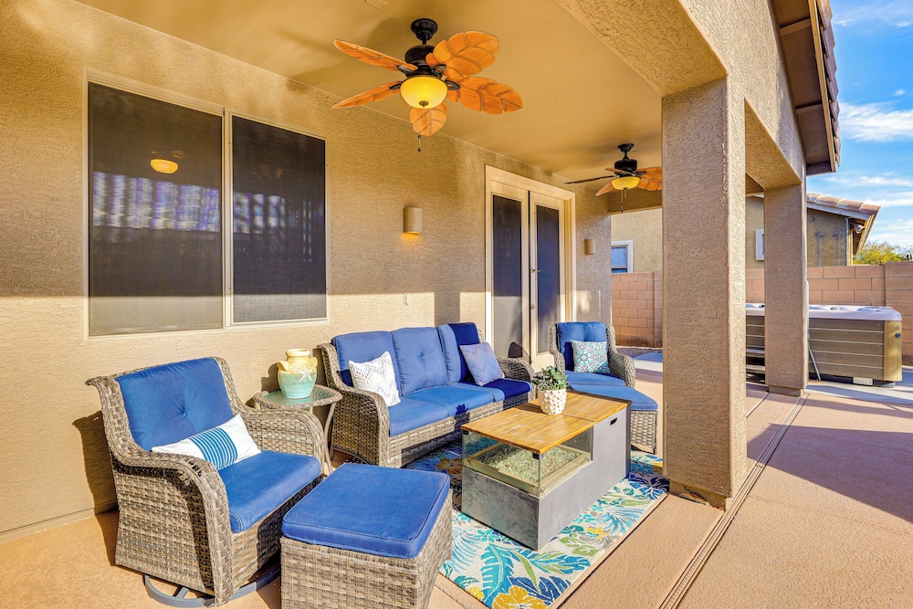 Hot Tub & Heated Pool: Home in Estrella Mtn Ranch