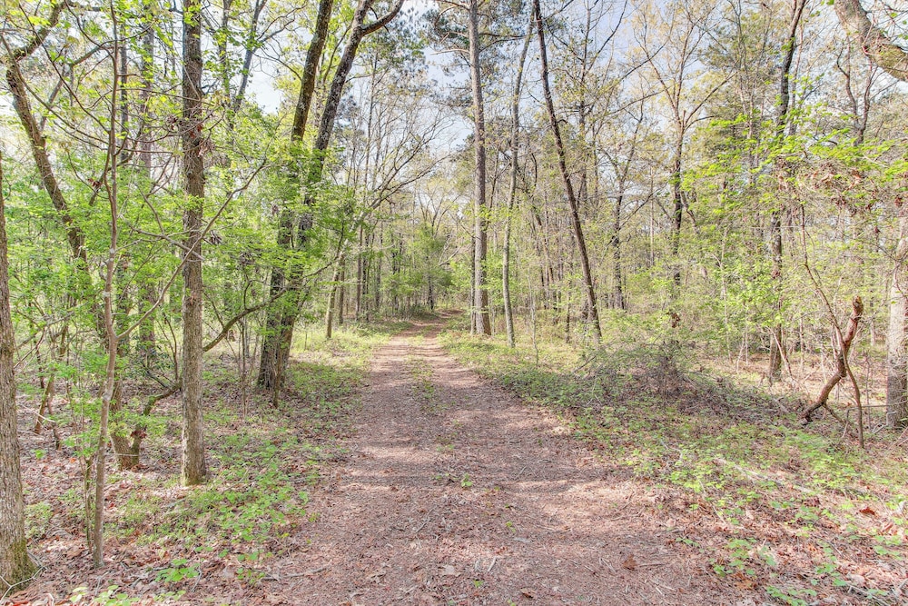 136 Private Acres: Lakefront Aiken County Home!