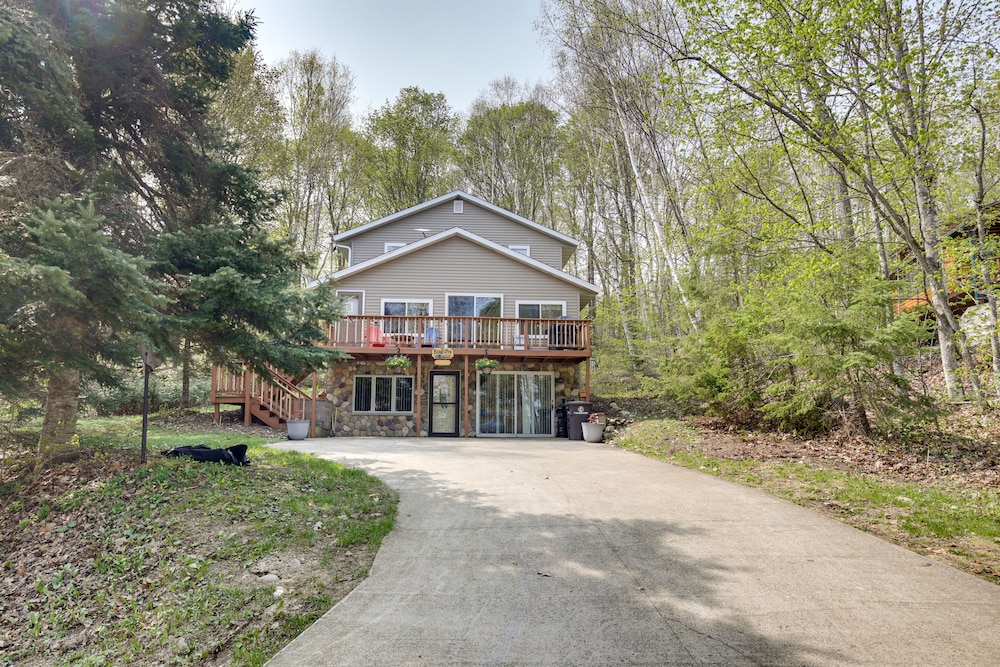 Lakefront Phelps Cabin w/ Boat Dock & Water Toys! view 3
