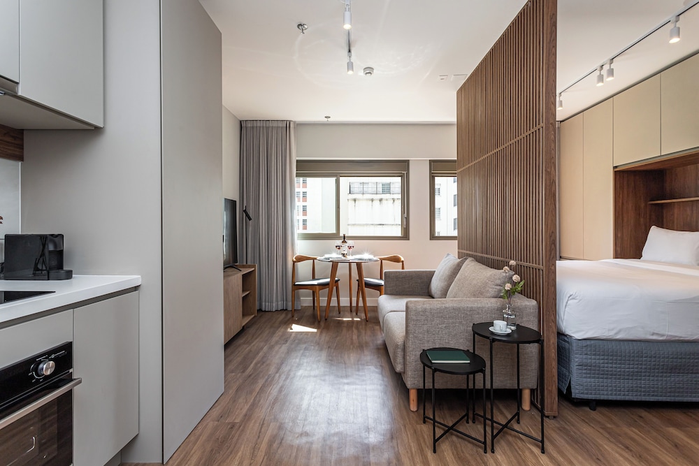 Ayra Higienópolis - Apartamentos mobiliados com excelente vista e localização