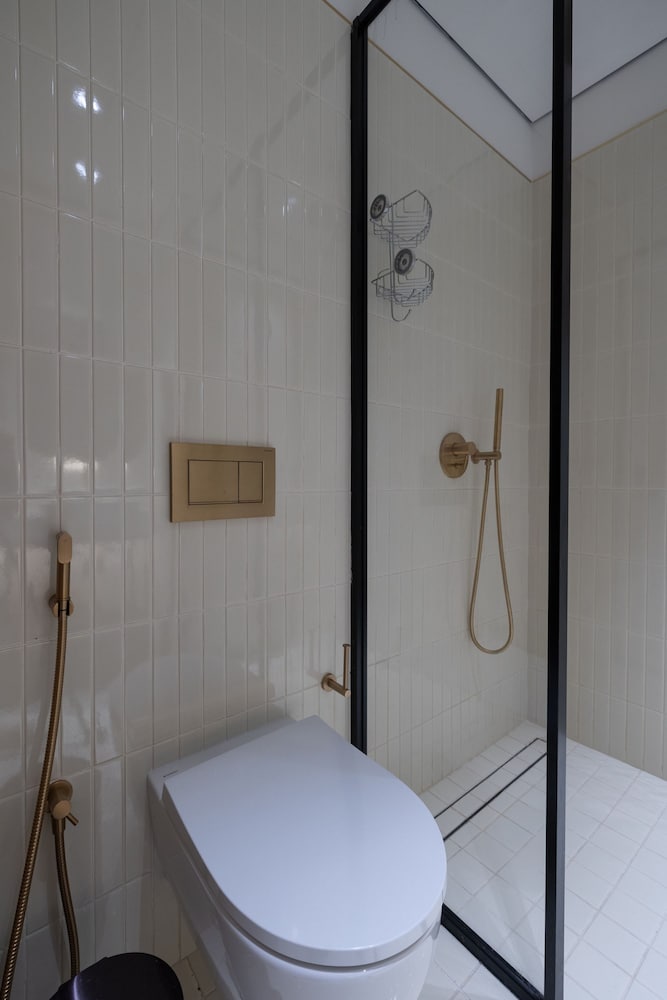 Modern Studio at Upside Living With Burj Views - Business Travelers