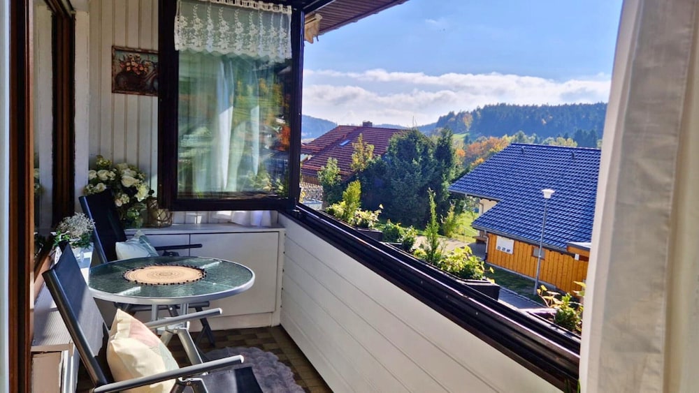 House Sunshine on the ski Slope