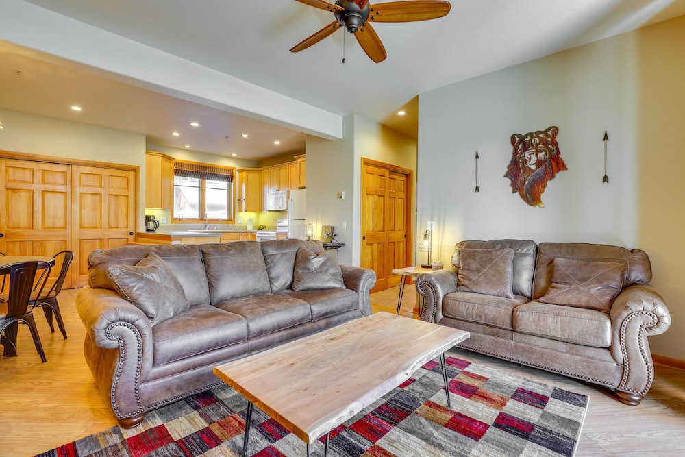 Walk to Main Street: Grand Lake Condo w/ Patio