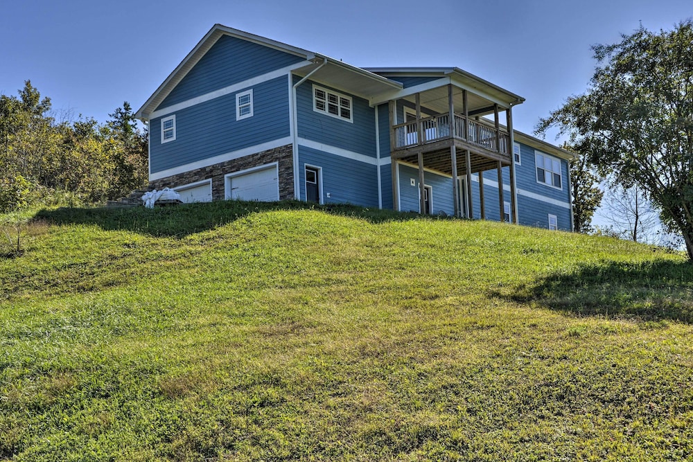 Trenton House w/ Mountain Views, Fire Pit & Grill! view 2