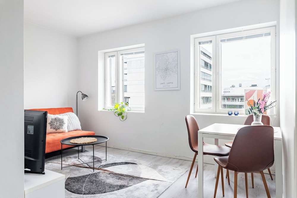 Modern 1BR Home with Sauna & Balcony
