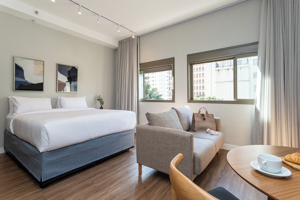 Ayra Higienópolis - Apartamentos mobiliados com excelente vista e localização