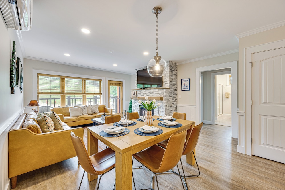 Ski-out Family Condo at Cranmore Mountain