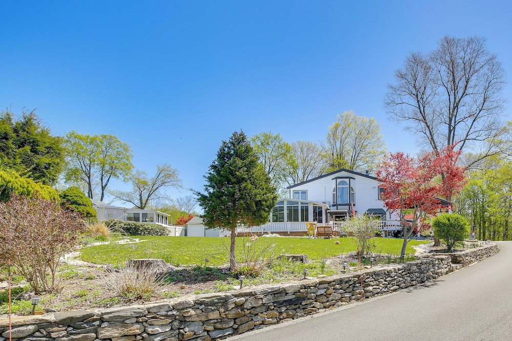 Lake Carmel Access: Waterfront Home w/ Deck!