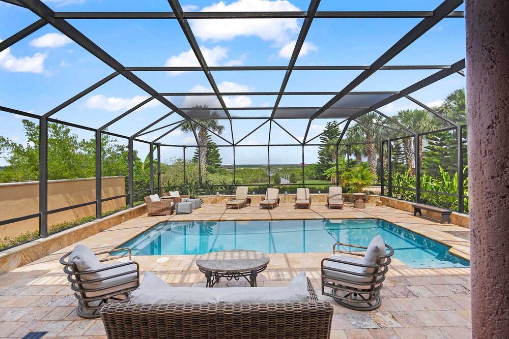 Sparkling Pool Balcony Sunsets Pool Table Dock