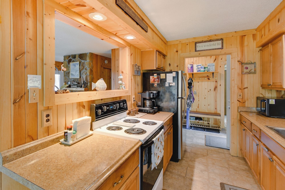 Lakefront Retreat w/ Pedal Boat & Dock in Kalkaska