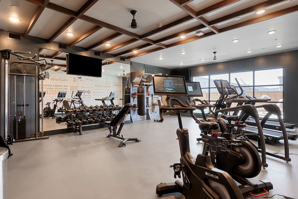 Sky-high Comfort 1BR Gym Pool Pet Friendly