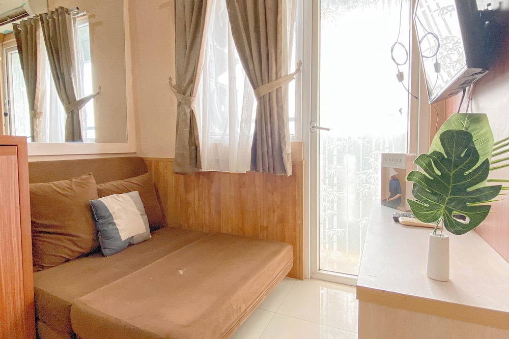 Simple Style 2Br At Green Pramuka City Apartment