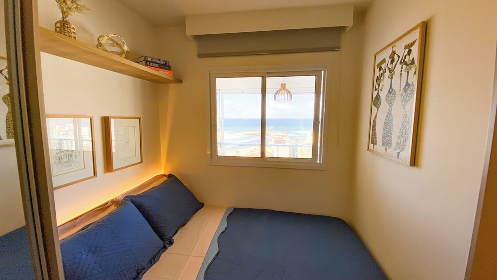 Flat Beira-mar com Varanda Piscina e Academia