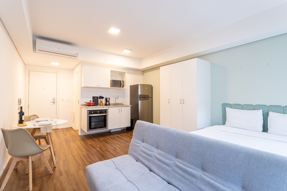 Setin Downtown Genebra by Viva - Apartamentos completos na Bela Vista com piscina