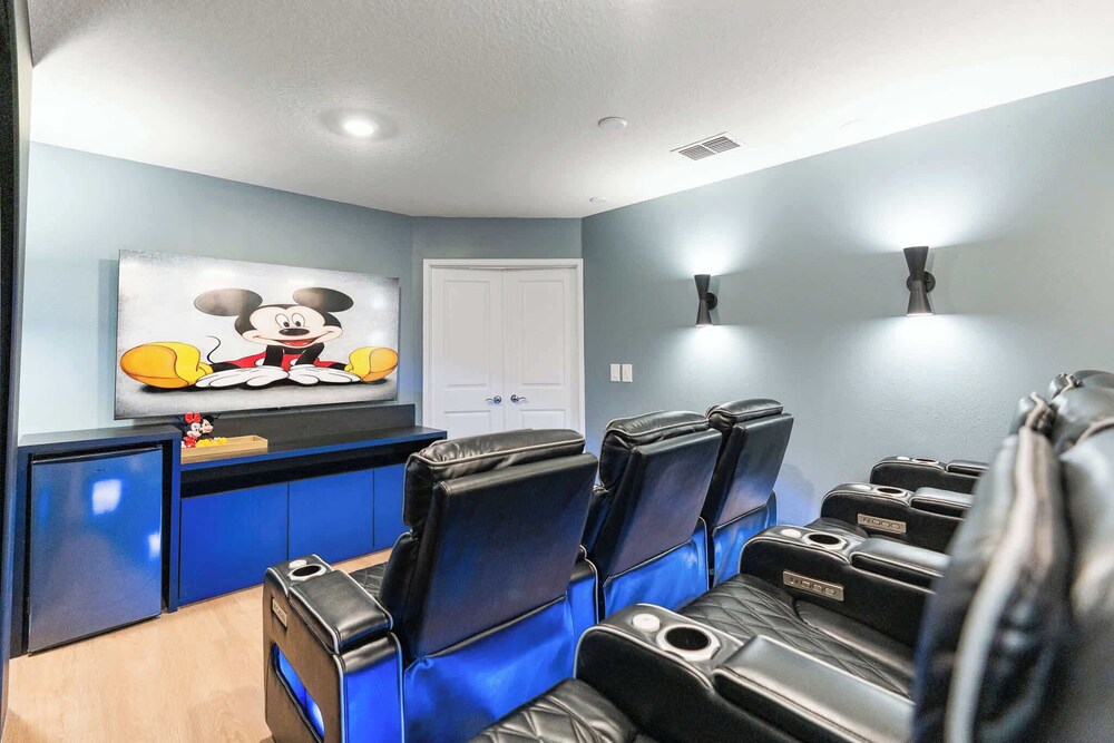 Epic Family Villa Pool Theater Themed Bedrooms