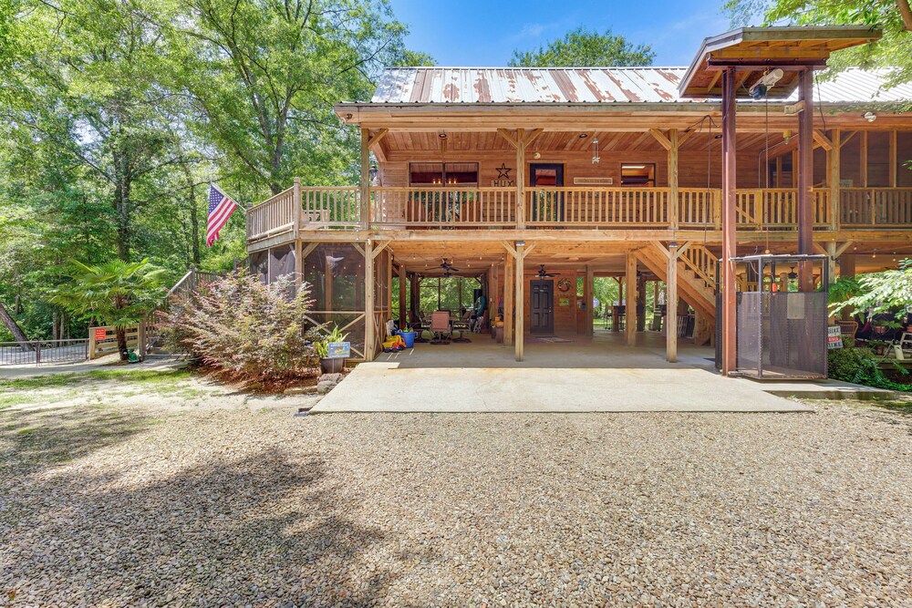 Riverfront Cabin w/ Outdoor Oasis in Seminary! - Property Image 22