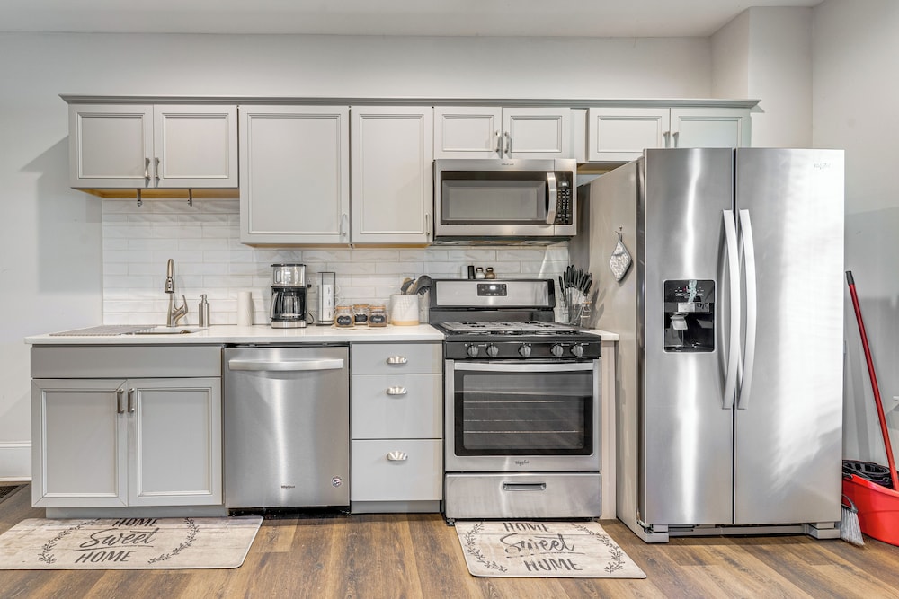 1 Block to Stroudsburg Main St: Chic Townhome