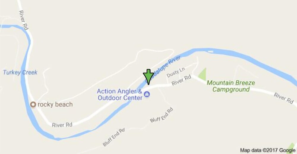 Guadalupe River Rock Retreat 9740 by RedAwning