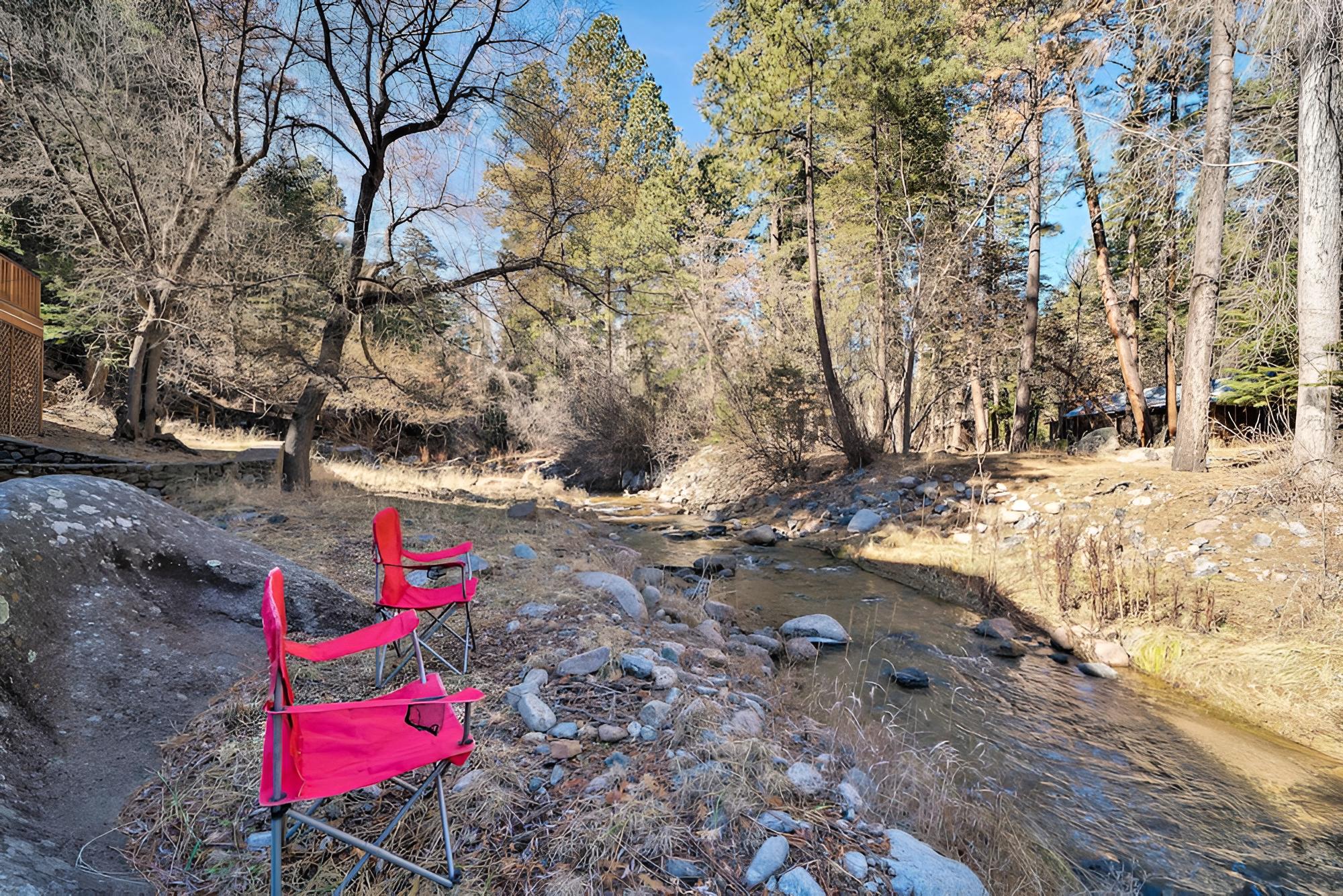 Scenic Riverside Cabin in Ruidoso w/ Deck & Grill! view 4